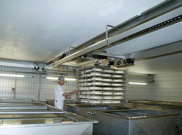 Cleanroom stainless steel crane