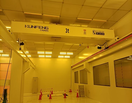 Application of Electric Double Girder Bridge Crane in Cleanrooms