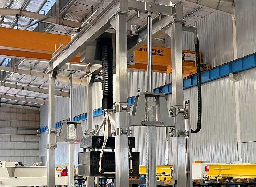 Cleanroom double girder electric gantry crane