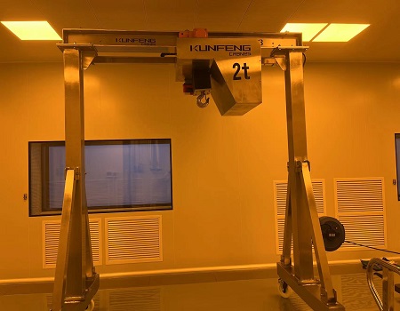 Cleanroom Gantry Cranes Factory for Food Industry