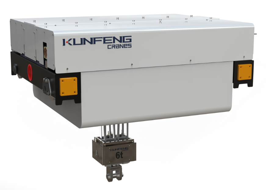 Cleanroom fiber belt hoist