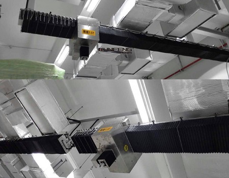 Monorail Crane System for Wafer Handling