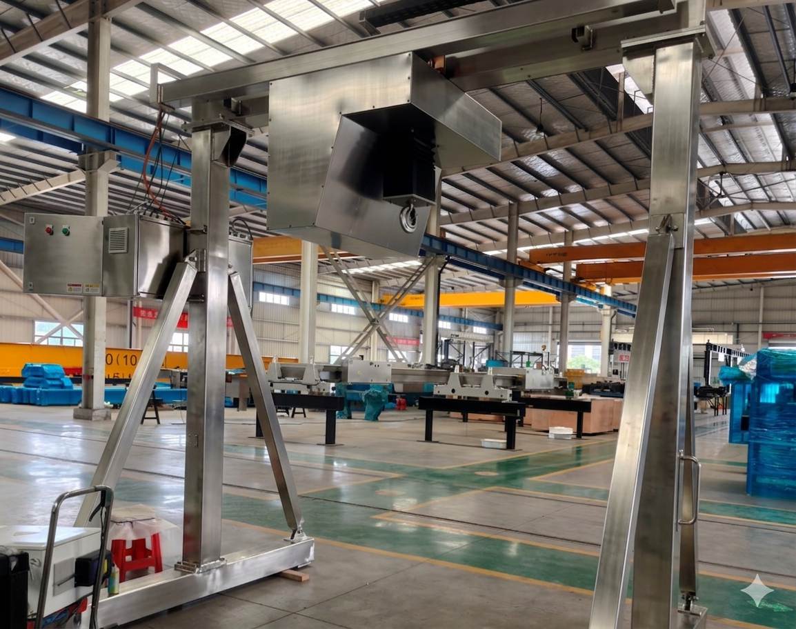 304 SS gantry crane for cleanroom